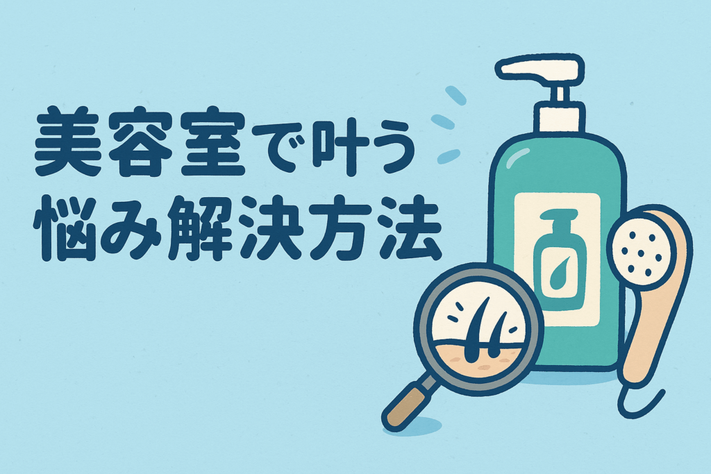 美容室で叶う悩み解決方法