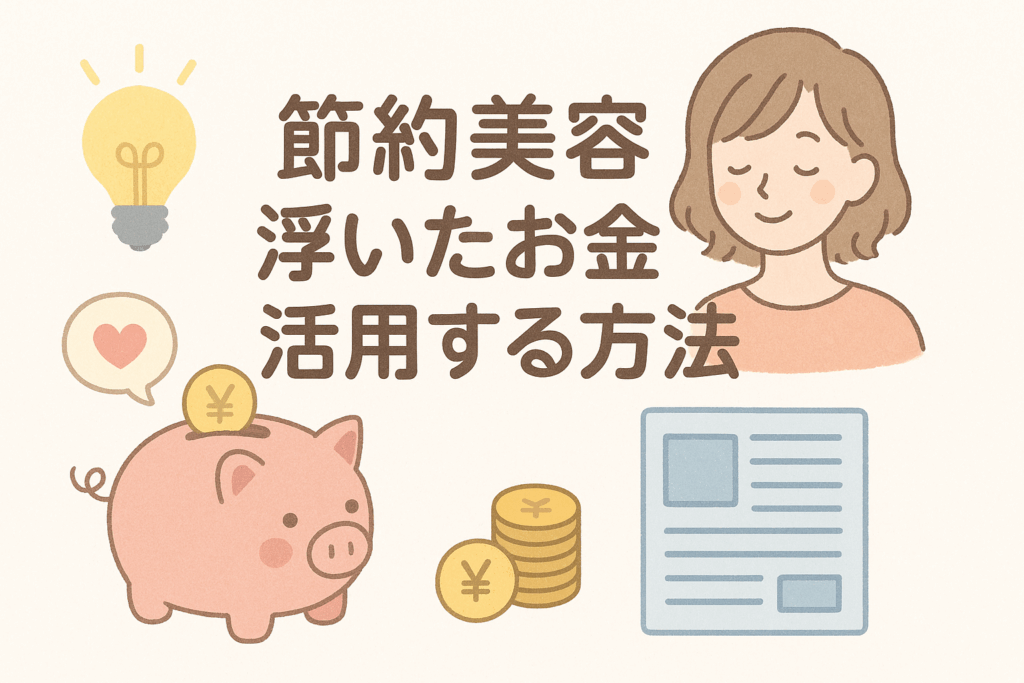 節約美容で浮いたお金を活用する方法