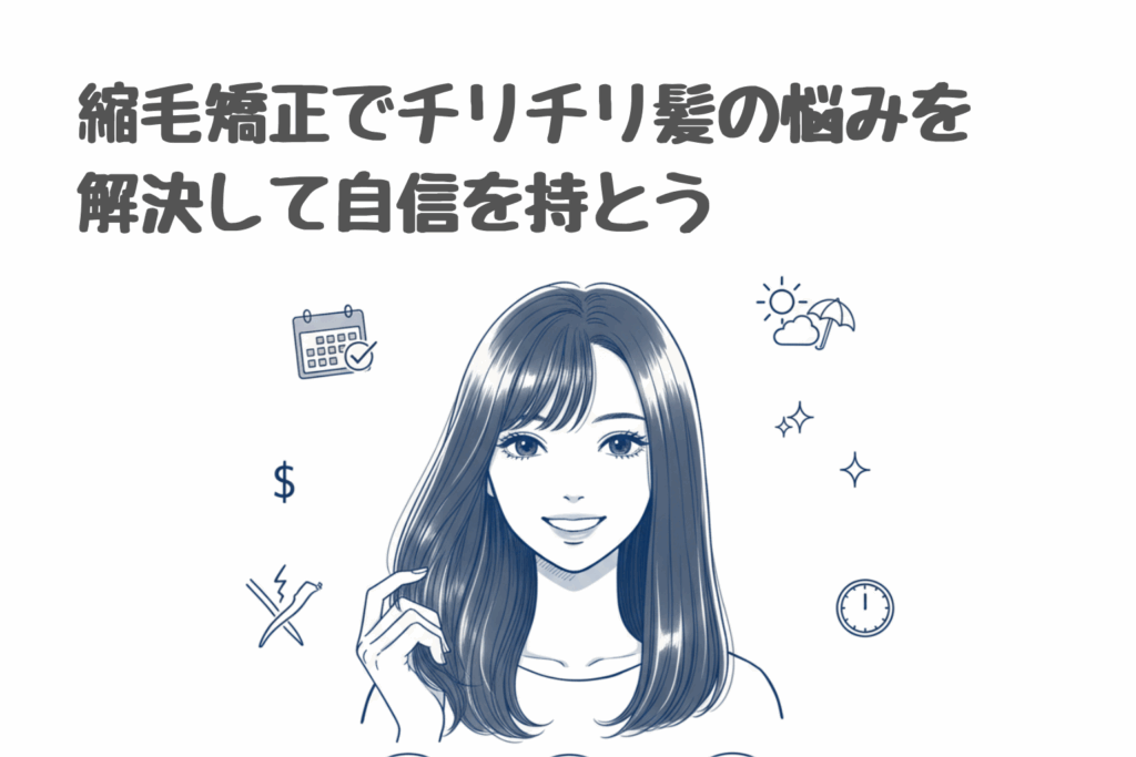 まとめ｜縮毛矯正でチリチリ髪の悩みを解決して自信を持とう