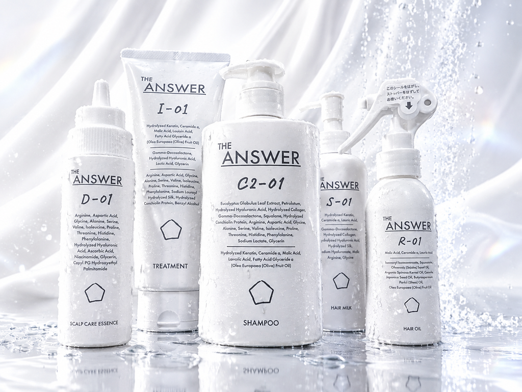 【美容師が推す】市販最高峰シャンプー「THE ANSWER（ジ・アンサー）」とは？